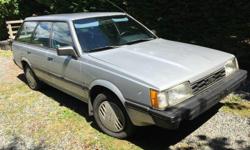 Make
Subaru
Model
Legacy Wagon
Year
1985
Colour
Silver
kms
271000
Trans
Manual
Very rusty, 1985 Subaru wagon , $800 obo No trades ! Please email. Location in Honeymoon Bay. As is where is. Currently insured .