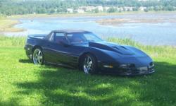 custom 1987 corvette convertible for sale
around 100000  km  the car is in my garage i can check the exact millage
wide body kit (stalker bodykit) worth 6500$ US money
hood scoop
19 inch chrome rims
kenwood sound systeme with 2 amps and sub woofer
momo