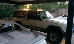 Make
Jeep
Colour
white
Trans
Manual
kms
290000
Jeep is in Duncan. Price is firm.
1987 Jeep Cherokee Chief. 290k, 5 speed ax15 (1998), Stock rear Dana 44 limited slip, 231j transfer case (1998). If I cannot get enough out of it i will part it out but i