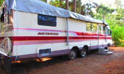 Up for sale is a used 1992 Class A Fleetwood Southwind Motorhome.
Low mileage, good condition, lovely interior, Banks Power engine.
Lived aboard for several years. Must sell.
$10,000 or Best Offer Accepted.