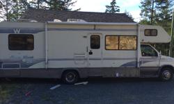 1993 31 foot Winnebego RV
- Ford E350 chassis
-7.5 litre gas motor
- 223,000 km
- we are the fourth owners of this we'll taken care of motorhome
-new flooring and cabinet fronts/ and handles throughout for a more aesthetic appeal
-no leaks on the one