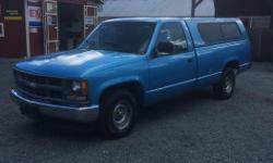 Make
Chevrolet
Model
1500
Year
1994
Colour
Blue
kms
309000
Trans
Manual
This is the W/T model. You might be thinking: What does W/T mean? It means Work Truck. If you're afraid of getting your hands dirty this truck 'aint for you. This is a wood haulin',