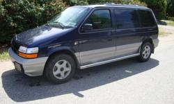 Make
Dodge
Colour
Blue
Trans
Automatic
kms
127000
1994 Dodge Caravan, blue, with 3rd seat not pictured, all options; air, stereo, cc, running boards, mags, new rubber, roof rack, overdrive, front-wheel-drive, grey cloth int., 127k km, no accidents, no