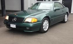 Make
Mercedes-Benz
Model
SL500
Year
1994
Colour
Brilliant Emerald Green
kms
177100
Trans
Automatic
Brilliant Emerald Metallic with Beige Leather interior. Very desirable classic R129 body. Will become a collector status(25yr) in just over 2 more years.