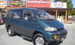 Make
Mitsubishi
Model
Delica
Year
1994
Colour
Green
kms
172000
Trans
Automatic
New front brakes ?
New water pump ?
New timing belt ?
New tensioners, idler pulleys and rollers ?
New inner CV boots ?
Cold A/C ?
Spacegear multi zone sunroof ?
Automatic