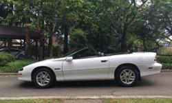 Make
Chevrolet
Model
Camaro
Year
1995
Colour
White
kms
79000
Trans
Automatic
Absolute showroom condition Z28 Convertible.
An exceptionally rare find, with the best colour combination and extraordinarily low mileage.
All the options, including leather