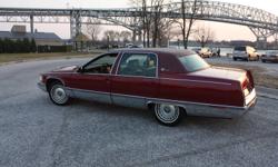 Immaculate 96 Fleetwood Brougham (last model year, winter stored, salt free) ALL original, no accidents fully loaded with all working options, burgandy leather supple and mark free, low mileage all maintenance up to date, will certify. Only selling due to