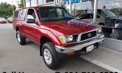 Make
Toyota
Model
Tacoma
Colour
red
Trans
Manual
kms
112500
Red 1996 Toyota Tacoma 4x4 awd in superb condition!
This Toyota Tacoma is accident free and is a local BC vehicle.
It has extermly low KMs for a 1996 vehicle with only 112,500KM!!!!!
We have put