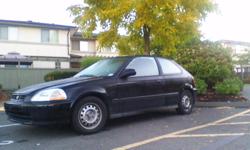 Make
Honda
Model
Civic
Year
1997
Colour
black
kms
192000
Trans
Manual
Car needs work so good for someone wanting to learn/work on a car or for parts. Make me an offer- 500 obo.
I also have rims and winter tires in excellent shape that I will be selling.