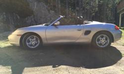Make
Porsche
Model
968
Year
1999
Colour
Siver
kms
71000
Trans
Automatic
Great shape Porsche Boxster. No accidents. Top in great shape. New tires. Ready to go. Will look at trades.