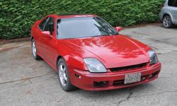 Make
Honda
Model
Prelude
Year
1998
Colour
Red
Trans
Manual
1998 Prelude Type SH (sportier version) Runs great & well cared for classic Honda sports car. Has the H22A4 with VTEC. Factory alloys, power windows (new motors), locks & sunroof. Cold air intake,