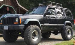 Make
Jeep
Model
Cherokee
Year
1998
Colour
Black
kms
280
Trans
Automatic
has always been maintained well since I've owned it, everything works, 4x4 works great with no problems has no rust runs good. The Things I've done since I've owned it, replace Spark