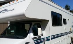 1999 ..FOUR WINDS CLASS C
---16,500
---E-450 CHASSIS
---TRITON V-10 ENGINE
---56,296 MILES
---ONAN GENERATOR
---GREAT CONDITION
---NEW FRONT BRAKES
---NEW FRONT WHEEL BEARINGS
---WALK AROUND QUEEN BED
---LOTS OF STORAGE BELOW AND ABOVE
---LARGE AWNING