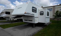 1999 FOREST RIVER ROCKWOOD 25
FIFTH WHEEL
STOCK # 16100U
$9,990.00
WHAT YOU SEE IS WHAT YOU PAY - NO DEALERSHIP FEES!
OPTIONS:
-AWNING
-A/C
-GAS HWT
-2 DOOR 7 CUBE FRIDGE
-1 SLIDE
-CLOTH COUCH
-12 V BATTERY
-TV ANTENNA
-SHOWER
-HIDE A BED
-BOOTH DINETTE