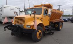 Make
International
Year
1999
Colour
Yellow
kms
96682
Price: $11,850
Stock Number: BC0027105
Interior Colour: Grey
Fuel: Diesel
1999 International 4900 Snow Plow and Sander Truck with airbrakes, & Underbody Blade, DT466E 7.6L engine, Eaton Fuller 8LL