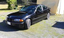 Make
BMW
Model
320
Year
2001
Colour
Black
kms
117241
Trans
Manual
Over the past year I have done extensive work on my BMW and now I have decided to let it go. Below is a list of that I have done personally and what the previous owner had done at the