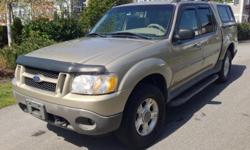 Make
Ford
Model
Explorer Sport Trac
Year
2001
Colour
GOLD
kms
225000
Trans
Automatic
* 2001 FORD EXPLORER SPORT TRAC *
LOCAL BC VEHICLE
PWR WINDOWS & LOCKS
AIR CONDITIONING
NO DECLARATIONS
CANOPY
PWR GROUP
A/C
CD PLAYER
RUNS & DRIVES GREAT
CALL BEFORE ITS