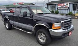 Make
Ford
Model
F-350 Super Duty
Year
2001
Colour
Black
kms
288831
Trans
Automatic
2001 Ford F250 XLT Super Cab 7.3L Diesel Long Box 4X4
7.3L Diesel V8 with Automatic Transmission
Power Windows, Locks, Mirrors, Cruise Control, Tilt Steering and