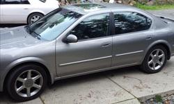 Make
Nissan
Colour
Grey
Trans
Manual
kms
180000
Overall this is a great car. The engine is in really good working order ( no weird or strange noises) and the interior is leather with minor wear. Being a 2001 vehicle this has a few issues. The rear driver