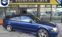 Make
Subaru
Model
Legacy
Year
2001
Colour
Navy Blue
kms
35800
Trans
Automatic
Price: $6,990
Stock Number: 1367
Interior Colour: Grey
Fuel: Gasoline
Warranty coverage applies anywhere in Canada in any of 2,500 repair centers across the country. &nbsp;
The
