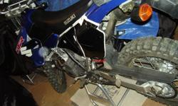 --trade your vintage MX bike ( the older, the better ) for a 2001 Suzuki DRZ 400s --one owner--excellent cond.--8000km--last insured 2007--e-mails only please