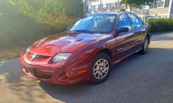 Make
Pontiac
Model
Sunfire
Year
2002
Colour
MAROON
kms
132000
Trans
Automatic
***** 2002 PONTIAC SUNFIRE *****
LOCAL B.C CAR
AUTOMATIC TRANSMISSION
ONLY 132,000 KM'S
STEREO SYSTEM
4 CYLINDER
RUNS & DRIVES EXCELLENT
STOCK# PS2002
CALL - 604-931-1142 FOR