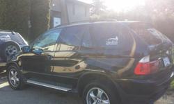 Make
BMW
Model
X5
Year
2003
Colour
Black
kms
260000
Trans
Automatic
Selling or trading my 2003 BMW X5. I bought it a handful of months ago and realized that it's not a practical service vehicle which is my main use for it. It's fast and fun to drive, but