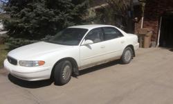 Make
Buick
Model
Century
Colour
White
Trans
Automatic
3.1 litre - 6 cyl (engine runs well)
Interior is in good condition
Automatic transmission, air conditioning, cruise, power drivers seat, dual temperature control heating/cooling, power windows.
A