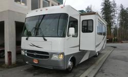 2003 FOURWINDS WINDSPORT 35D
36' CLASS A **2 SLIDE-OUTS**
**A LOT OF MOTORHOME FOR THIS INCREDIBLE PRICE**
 
THIS BEAUTIFUL & CLEAN CLASS A MOTORHOME IS ON A FORD CHASSIS WITH A 6.8L FORD V10 & HAS 57,052 MILES ON IT.  THE COACH COMES WITH 2 EXTRA DEEP