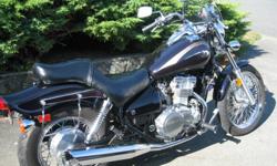 Excellent condition, with only 11,113 Km, recently serviced with new plugs, oil change, and tune up by Adrenalin Motorcycles. Garage kept, only summer ridden and well cared for. Good tires, windshield for easy highway riding, easily removed for around