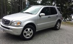 Make
Mercedes-Benz
Model
ML320
Year
2003
Colour
Silver
kms
190000
Trans
Automatic
Mercedes ML 320. Excellent condition, 7 passenger. Only 192K, Navigation, Sunroof, CD, heated seats, Navigation, Tow package. Huge cargo area, floor folds flat. Tires and