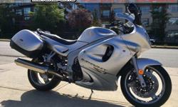 2003 Triumph Sprint ST Sport Touring $4999
Powered by the Triumph triple, 955cc, fuel-injected motor, this is a great sport touring motorcycle ready for adventure. Clean machine, safety inspected, serviced and ready to go! Colour: Silver.
Buy with