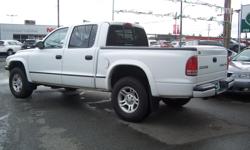 Make
Dodge
Colour
White
Trans
Automatic
kms
295200
Perrier Motors In Nanaimo Has This Well Kept Dakota 4X4 In Stock Now! This Truck Looks, Runs & Drives Unbelievably Good For The Mileage!! Cruise Control, Tilt Steering, Air Conditioning, & New Michelin