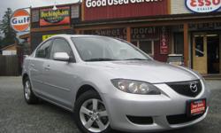Make
Mazda
Model
3
Year
2004
Colour
Silver
kms
184000
Trans
Automatic
This great driving Mazda 3 is now on sale for a limited time at Good Used Cars, 1310 Fisher Rd in Cobble Hill. It has great standard features including:
- Sporty triptronic automatic