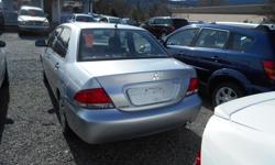 Make
Mitsubishi
Colour
grey
Trans
Automatic
kms
105000
2004 Lancer 4 cylinder automatic power group with only 105000 km clean well kept car serviced and inspecte needs nothing best deal bouman motors 1831 east wellington rd. nanaimo b.c. 250 729 5084