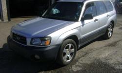 Make
Subaru
Model
Forester
Year
2004
Colour
Silver
kms
199000
Trans
Manual
2004 Subaru Forester - AWD - Wagon
- 5 door wagon, AWD, 4 Cyl. 2.2 ;litre engine, 5 speed ( Manual) 199,000 KM's
- CD Player, A/C, Cruise Control, power windows, electric locks.
-