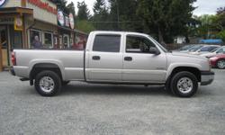 Make
Chevrolet
Model
Silverado 1500HD
Year
2005
Colour
Light Grey
kms
145000
Trans
Automatic
This is a neat truck. The HD upgrades give this truck a GVW of 8,600. That makes the truck equivalent to a 3/4 ton pickup. Just check out 8 bolt wheel. This truck