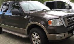 Make
Ford
Model
F-150 SuperCrew
Year
2005
Trans
Automatic
Great running king ranch just did new brakes and spark plugs
Have two trucks so looking to sell this one