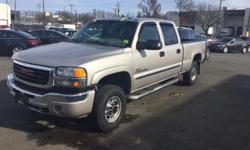 Make
GMC
Model
Sierra 2500HD
Colour
Brown
Trans
Automatic
2005 GMC Sierra 2500HD, Duramax engine with Alison transmission, crew cab, automatic, 184,000km, air conditioning, heated leather seats, 4X4, DVD player, new tires, safety inspection, trailer