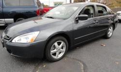 Make
Honda
Model
Accord Sedan
Year
2005
Colour
Grey
kms
150000
Trans
Automatic
2005 Honda Accord Sedan EX-L
Heated leather seats, sunroof, power package, no accidents, one local owner!
150,000 kms, recently serviced ($630), inspection and carproof are