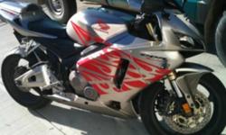 2005 cbr600rr with custom colour fairings with original design scheme, double bubble windscreen, sychronized rear tail light, fender eliminator, matching rear cowl, new rear tire month old, front tire bought last summer, rear sprocket changed, very solid