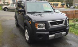 Make
Honda
Model
Element
Year
2005
Colour
Black
kms
140000
Trans
Automatic
2005 Honda Element EX 4wd. Very good condition with low km, top trim level with rear sun roof. Very practical vehicle with tons of room, the seats can be folded flat to make a bed