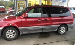Make
Kia
Model
Sedona
Year
2005
Colour
Red
kms
95000
Trans
Automatic
2005 Kia Sedona van only 95,000 km!
power sunroof, heated seats, back up sensors, leather interior in immaculate condition. Premium stereo system, air-conditioning power drivers and