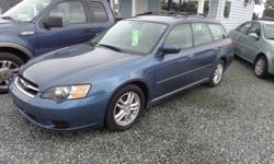 Make
Subaru
Colour
blue
Trans
Automatic
kms
127000
2005 subaru legacy awd wagon , 4cylinder, automatic, power group, heated seats, roof racks, alloy wheels, air, tilt , cruise, nice Toyo tires, 127,000 original kms, excellent condition.
Bouman Auto