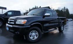 Make
Toyota
Model
Tundra
Year
2005
Colour
BLACK
kms
174000
4.7L V8 ENGINE, GREAT CONDITION! ACCESS CAB SR5 4X4, TIMING BELT JUST RECENTLY DONE, 109,853 MILES, (174,000 KM'S), AUTOMATIC TRANSMISSION, 4 DOOR, BLACK EXTERIOR WITH GREY INTERIOR, FRONT BENCH