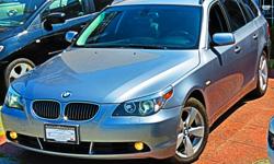 Make
BMW
Model
530i
Year
2006
Colour
GRAY
kms
170000
Trans
Automatic
CLEAN TITLE , LOCAL B.C , JUST SERVICED AND PASSED MECHANICAL INSPECTION , VERY HARD TO FIND , FULLY LOADED - CAPTAIN FRONT SEATS - PANORAMIC GLASS ROOF - PARKING SENSOR , VERY GOOD