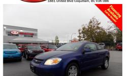 Trans
Automatic
2006 Chevy Cobalt LT has alloy wheels, power mirrors/seats/locks, steering wheel controls, rear climate control, CD player and so much more!
STK #D9376A
DEALER #31228
Need to finance? Not a problem. We finance anyone! Good credit, Bad