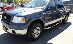 Make
Ford
Model
F-150 SuperCrew
Year
2006
Colour
Blue
kms
209000
Trans
Automatic
4.6L V8, Automatic, 4X4, Power Windows, Locks, Mirrors, Seat, Pedals, AC, Tilt, Cruise, CD, Aux Input, ABS, Foglights, Tow Package, Shortbox, 209,000 Kms
Visit