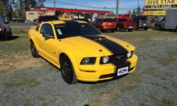 Make
Ford
Model
Mustang
Year
2006
Colour
Yellow
kms
162400
Trans
Automatic
2006 Ford Mustang GT, 4.6L V8 300HP, Automatic 5 Speed Transmission, Yellow Exterior With Black Leather Interior, No accidents,162,400Kms, Very Clean Car, Sharp Looking, Rear