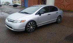 Make
Honda
Model
Civic
Year
2006
Colour
Silver
kms
249000
Trans
Automatic
2006 honda 249000 km inspected until February 2017 for more information call 9023152999
